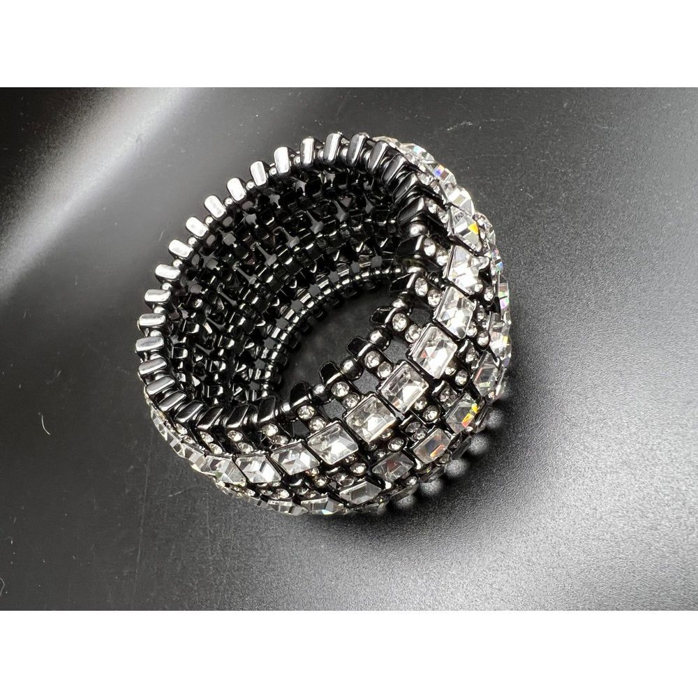 Wide Stretch Statement Bracelet - image 7